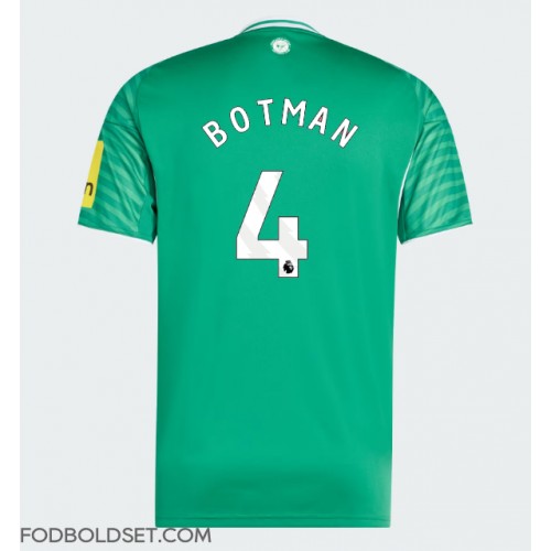 Newcastle United Sven Botman #4 Udebanetrøje 2025-26 Kortærmet